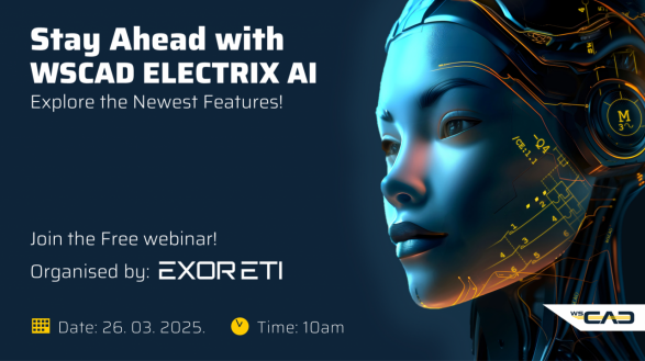 Free Webinar: Stay Ahead with WSCAD ELECTRIX AI – Explore the Newest Features!